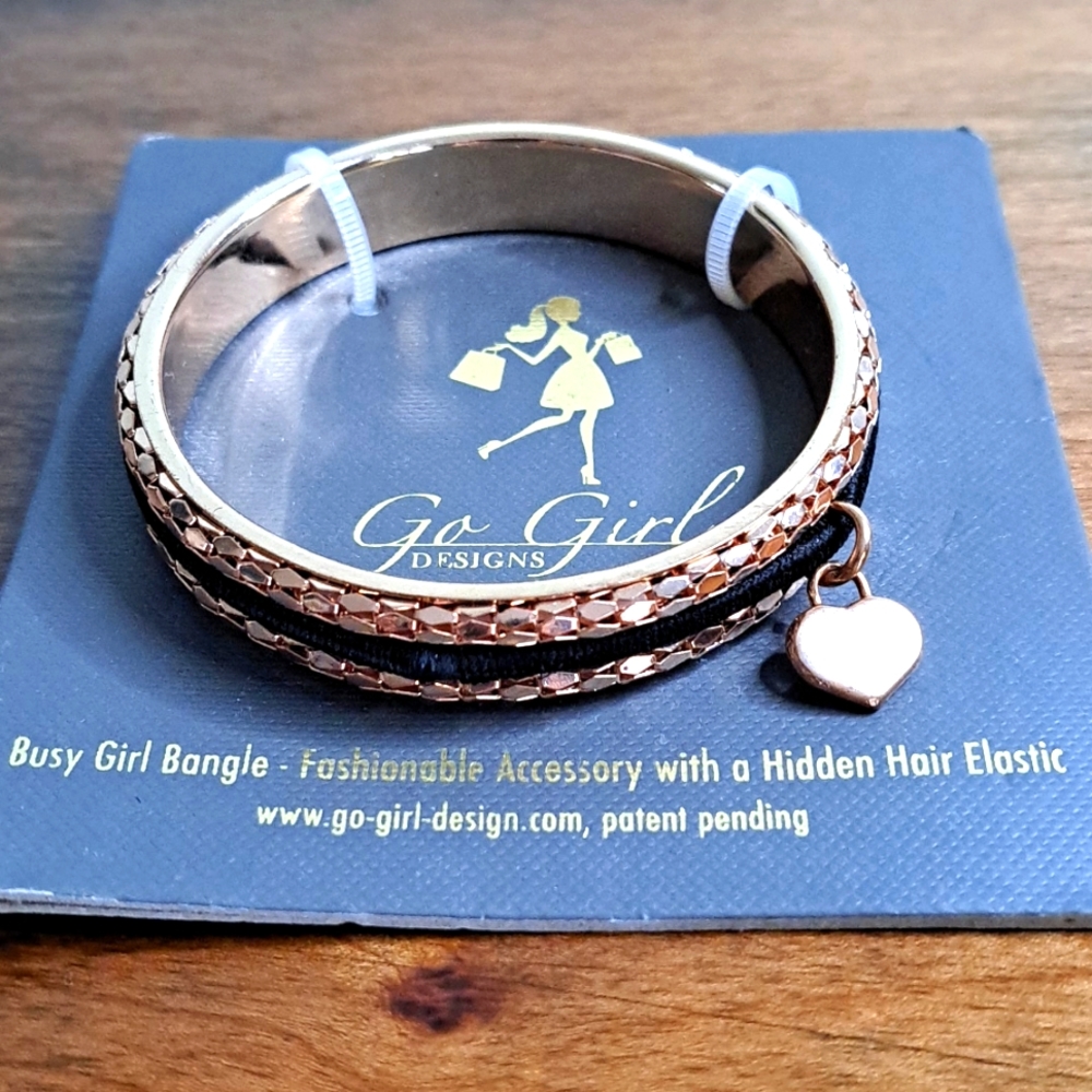 Go Girl Designs bangle with hidden hair elastic